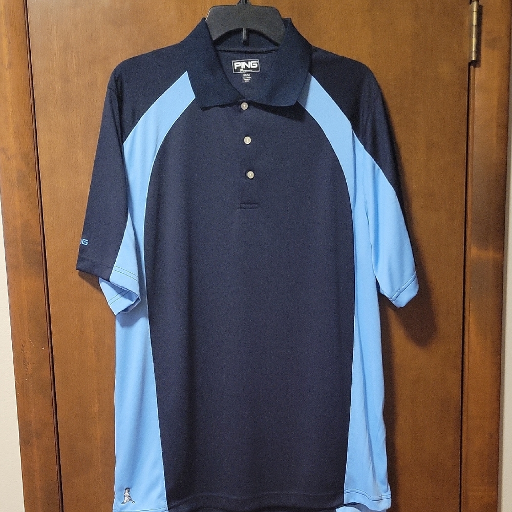 NWOT Ping Performance Golf Polo Shiemrt Skeeve Shirt M